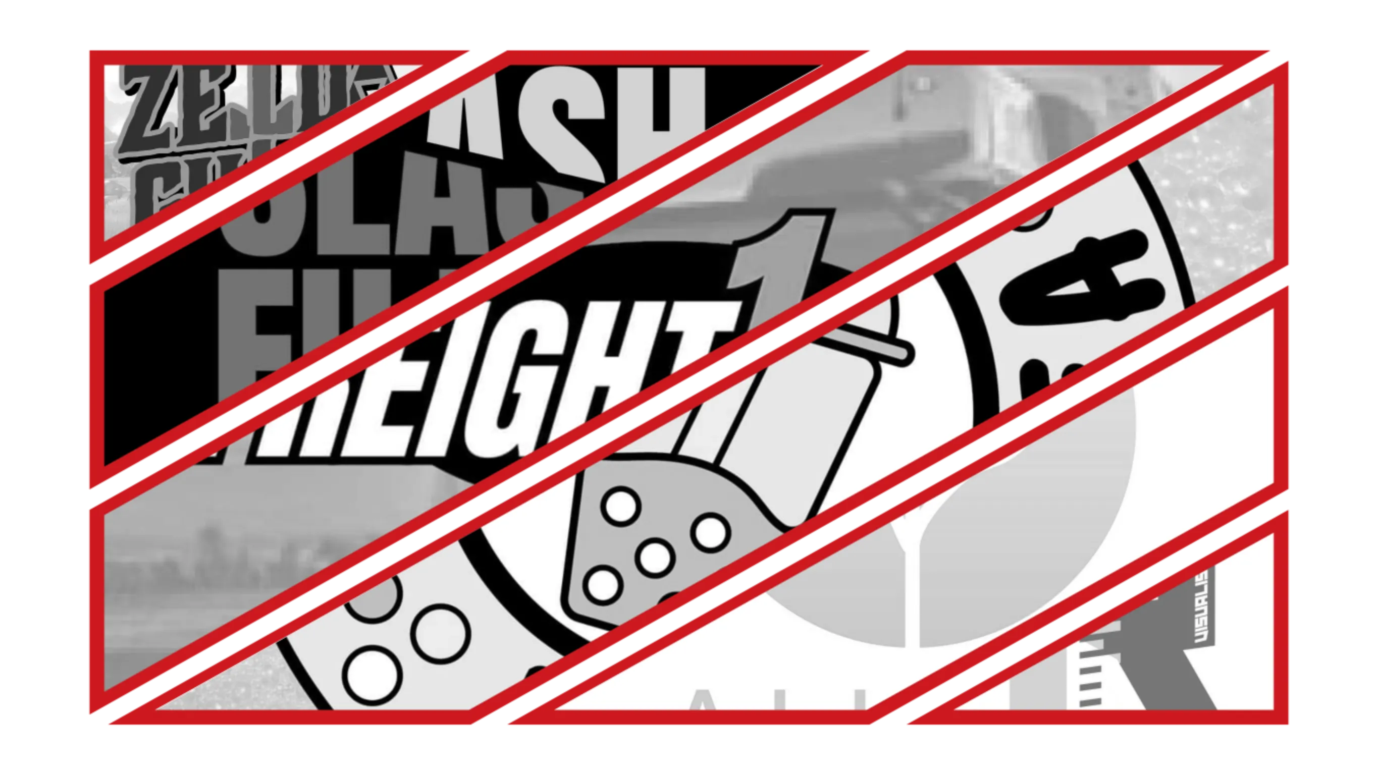 Logo design portfolio grayscale